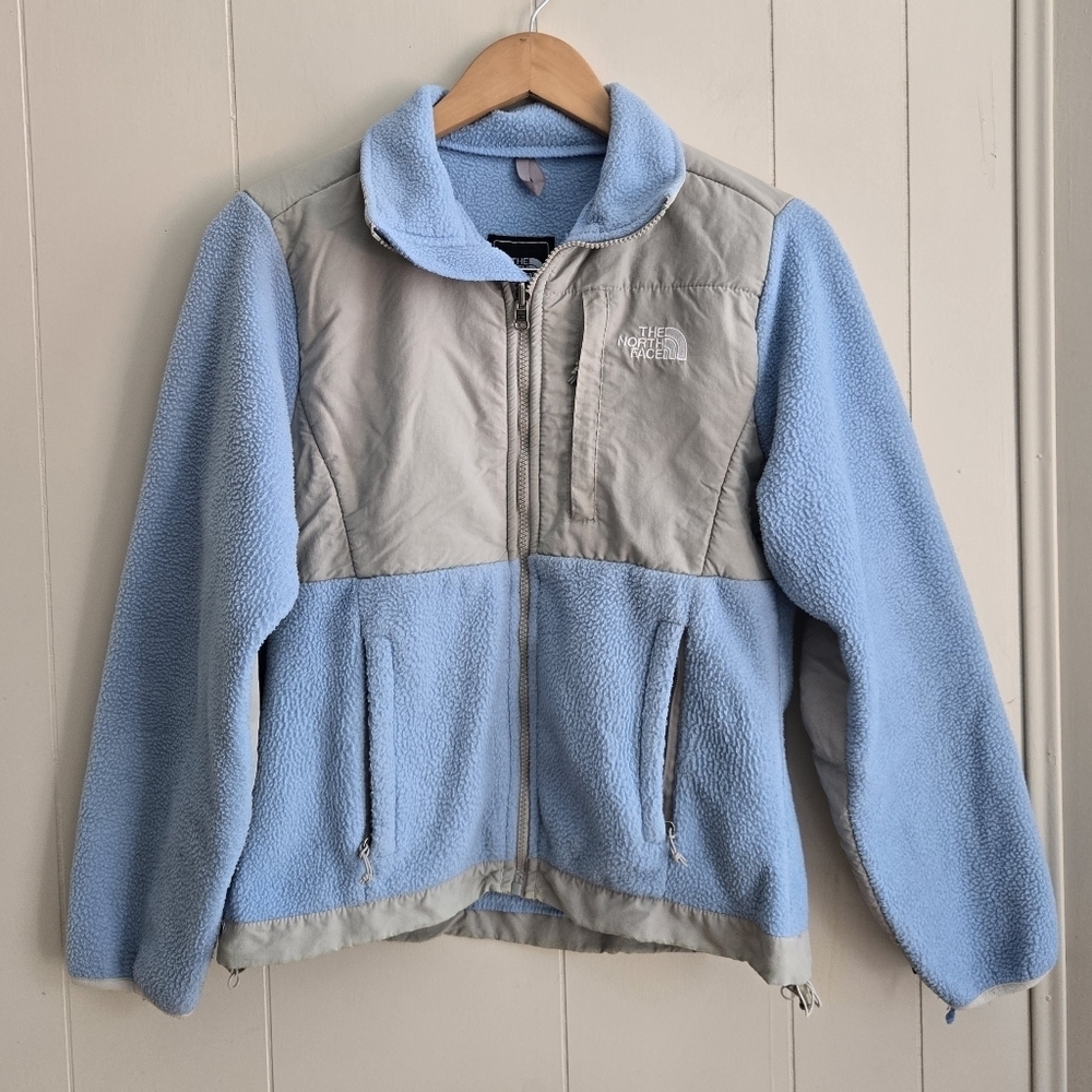 The North Face Women's Light Blue Sweater-Size S